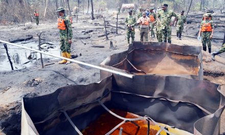 Nigerian Navy Confiscates 40m Litres of Stolen Crude Oil, Diesel, Kerosene in Niger Delta
